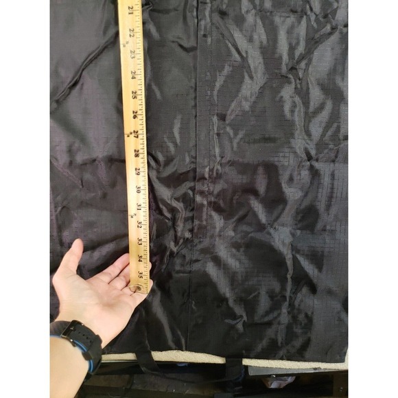 Dilana Garment Bag Black Textured Travel Protection Zipper Blazer & Coat Cover - Picture 5 of 8